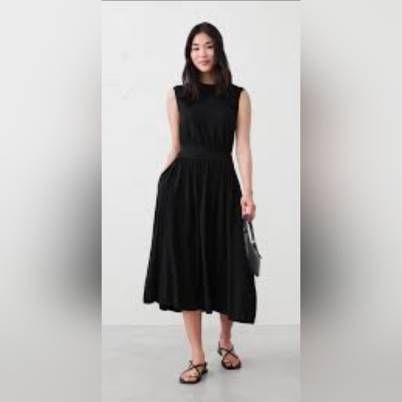 Banana Republic Dresses & Skirts - Banana Republic Elegant Black Midi Dress